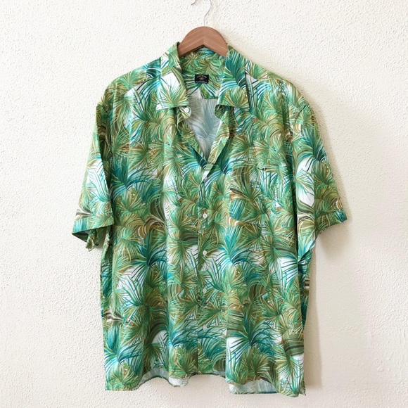 SOLEMARE Maus & Hoffman Tropical Button-down Shirt XXL - Picture 1 of 4